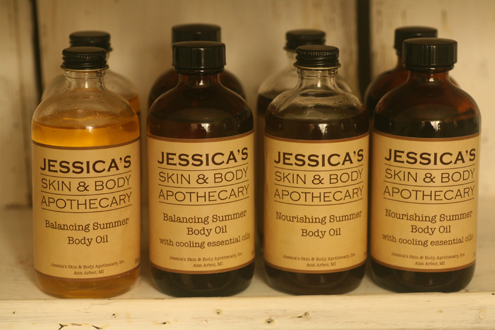 Jessica's Summer Body Oils